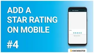 #4 | Add a star rating on mobile | Checkbuster tutorials