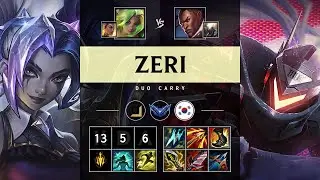 Zeri ADC vs Lucian - KR Diamond Patch 25.19