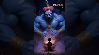 Chirag Ka Raaz🪔:-Jab Jin Mila Ek Gareeb Ko🫂👀🦴👁️ #shorts #shortfeed #horror #scary #ghost #ytshort