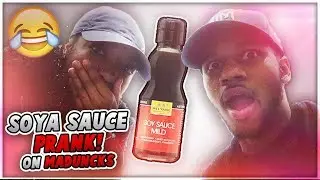 SOY SAUCE BAD IDEA PRANK ON MY MAD UNCLE **GONE WRONG**