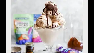 Magic Shell Vanilla Ice Cream - Vegan And Easy to Make at Home!
