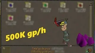 OSRS Shilo Village Gem Rock Mining August 2016 Update [500kgp/h 42kxp/h]