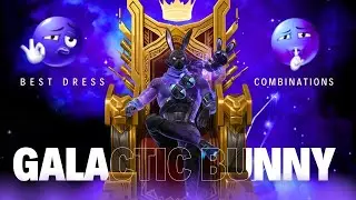 TOP 20 BEST DRESS COMBINATION WITH GALACTIC BUNNY BUNDLE 😱 FREE FIRE| BUNNY ASCENSION EVENT 