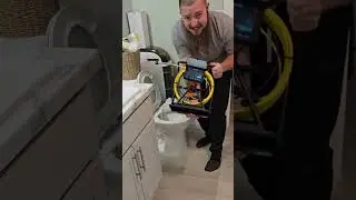 Sewer Camera 100ft Shocks Plumbers with What It Finds Underground!#shorts