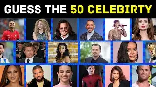 Can You Guess the Celebrity?| Ultimate Famous Faces Quiz | Fun Guessing Game! | Guess the Star.