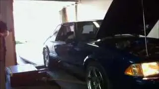 1988 Ford Mustang lx F303 Dyno Run