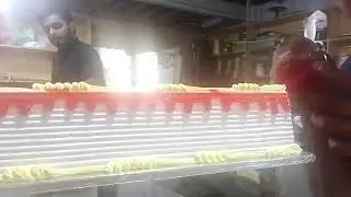 red.   yellow and pink decorate cake new decoration cake. king cake master