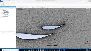 Ansys 2D Wing Simulation