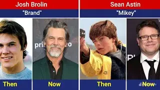 The Goonies Cast THEN and NOW (Before & After).
