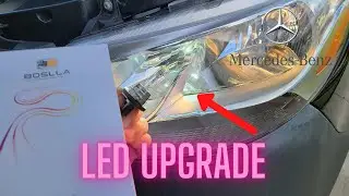907 Sprinter Led High Beam Upgrade▶️ Boslla H15 LED Review