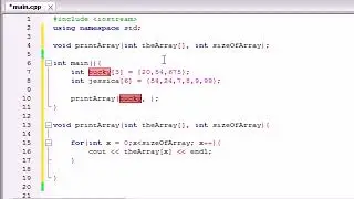 Buckys C Programming Tutorials   35   Passing Arrays to Functions