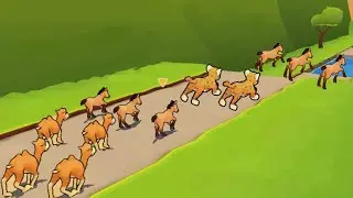 Animal Shifting 🏃&zwj;♂️🚗🚲🚦All Levels Gameplay Walkthrough Android,ios Max Level Ep486