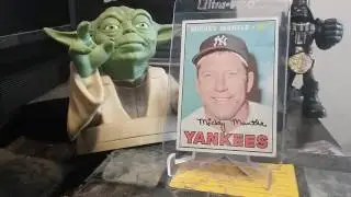 My Mickey Mantle vintage baseball card collection
