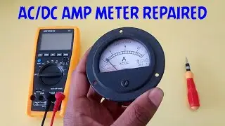 How to repair AC/DC Amp meter easily