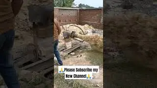 Bore water cleaning by Compressor machine@gladydennyvideos3114