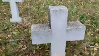 Słowacja. Zborov. Cmentarz Wojskowy z okresu I wojny światowej.
