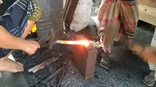  The hard work of a blacksmith🔥🔨new video
