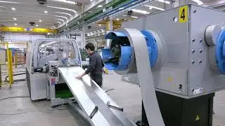 TO 45 VELOCE with Line Stacker v4. CORE Cutting Lines. LAE Leading Edge Transfromer Technologies