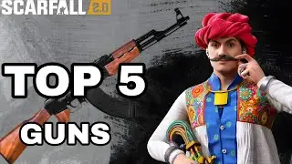 Scarfall 2.0  best top 5 guns detailed video 🤯🔥 