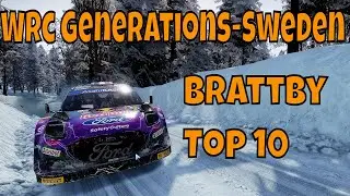 WRC Generations | Sweden | Brattby - Top 10  (4K Ultra)