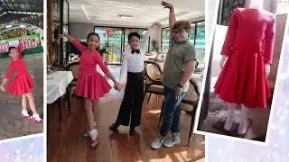 Latin Dancesport costume | reordering for Division level | Simply Mamita vlogs