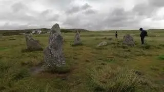 Callanish Standing Stones circle III Isle of Lewis Outer Hebrides Scotland
