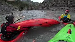 French Alps high water (Guil river)