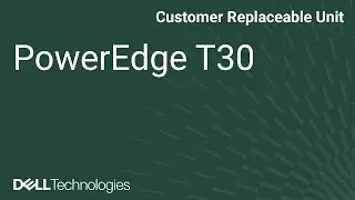 Dell PowerEdge T30: Remove/Install I/O Panel