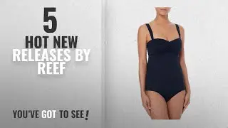 Hot New Reef Women Clothing [2018]: COCO REEF Women's Classic Solids Five Way Bra Sized Tankini,