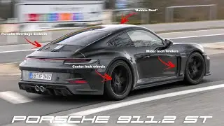Porsche 992.2 S/T SPIED TESTING AT THE NÜRBURGRING