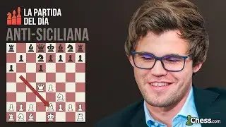 As&iacute; castiga MAGNUS CARLSEN la DEFENSA SICILIANA de Nepo *Tata Steel India 2019*