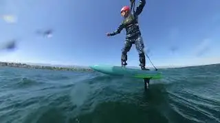 Wing foil in Versoix - Lac Leman