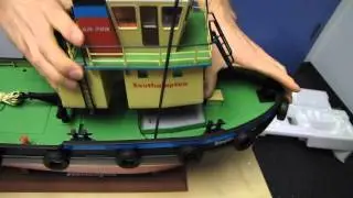 Радиоуправляемый буксир Arctic Hobby Aqua Rider 703. Распаковка и первый взгляд. Технические советы Линуса