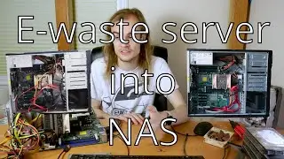 Спасаем старый сервер из электронного мусора и создаём NAS