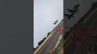 SU30 MKI at National Highway of #Barmer, Rajasthan.