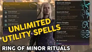 Ring of Minor Rituals - Baldur's Gate 3 Utility Mod