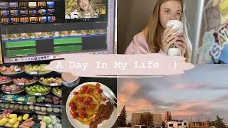 A Day In My Life ☕ Uni, Filming, Errands, etc