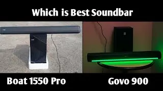 Govo 900 200W Vs BoAt 1550 Pro 160W | Soundbar Compare