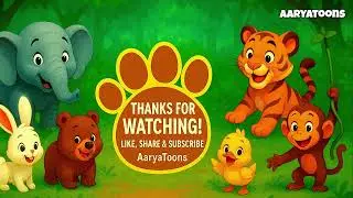 Follow the Footprints! | Jungle Animal Adventure Song for Kids | AaryaToons Rhymes @CoComelon