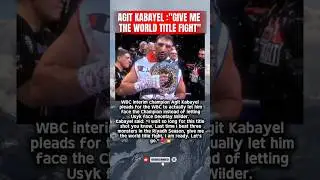Agit Kabayel WBC interim champion #agitkabayel #boxingnews #boxing  #boxingupdates
