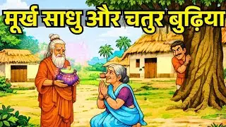 मूर्ख साधु और चतुर बुढ़िया | धार्मिक कहानी | Gyanvardhak kahani | ज्ञानवर्धक | dharmik kahani