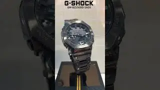 G-Shock Full Metal 2100 Series Black IP Bracelet Watch | GM-B2100BD-1AER | #shorts #gshock #watch