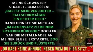 Sie prahlte_ Ihr Verlobter ist der Held – bis er meine Nadel sah und die Fassung verlor…