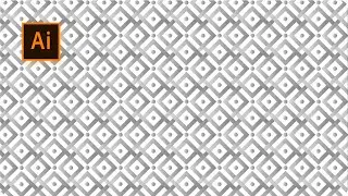 Interlaced Pattern - Adobe Illustrator Tutorial