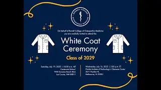 Burrell College 2025 NM White Coat Ceremony
