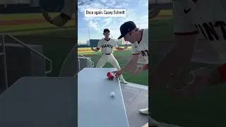 The San Francisco Giants put their flip cup skills to the test 😆