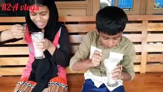 oreo shake drinking challenge🍸😍😰