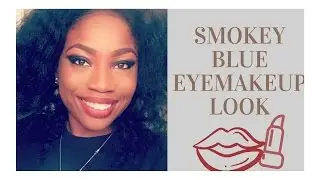 ELECTRIC SMOKEY BLUE  EYE! WINTER BLISS makeup tutorial!