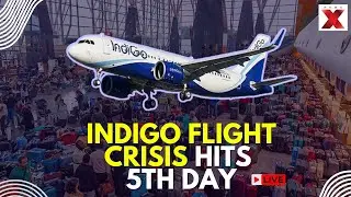 IndiGo Chaos Day 5 LIVE: IndiGo Flight Chaos Continues | DGCA Orders Review Disruptions | NewsX