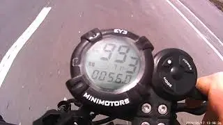99 km h on Kaabo Wolf Warrior 11